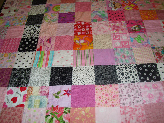 baby girl crib quilt